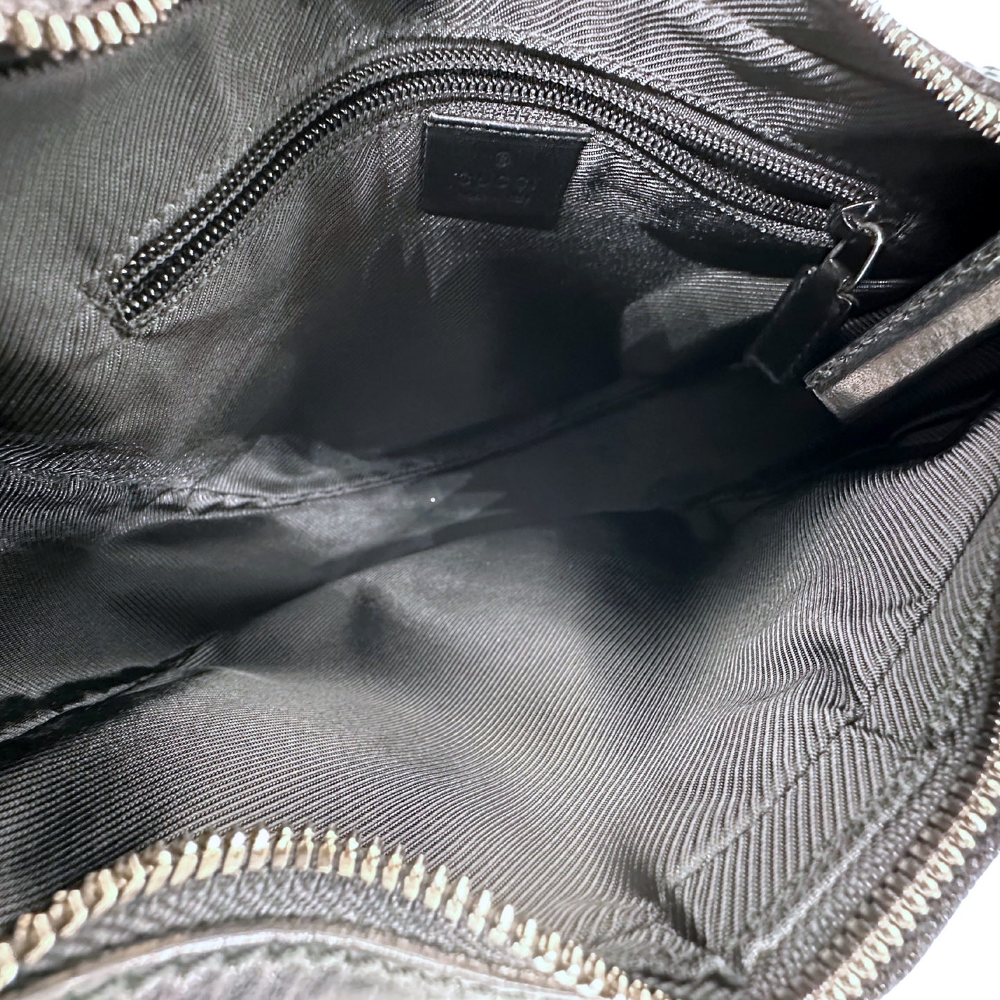 Gucci Black Denim Crossbody Bag