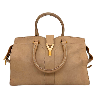 Yves Saint Laurent Beige Cabas Chyc Large Handbag – Reshop Vintage Yves Saint Laurent Beige Cabas Chyc Large Handbag – Reshop Vintage